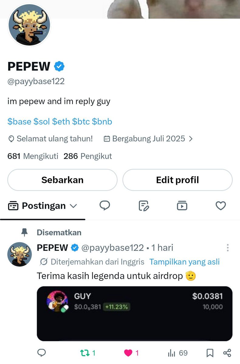 PEPEW tweet media
