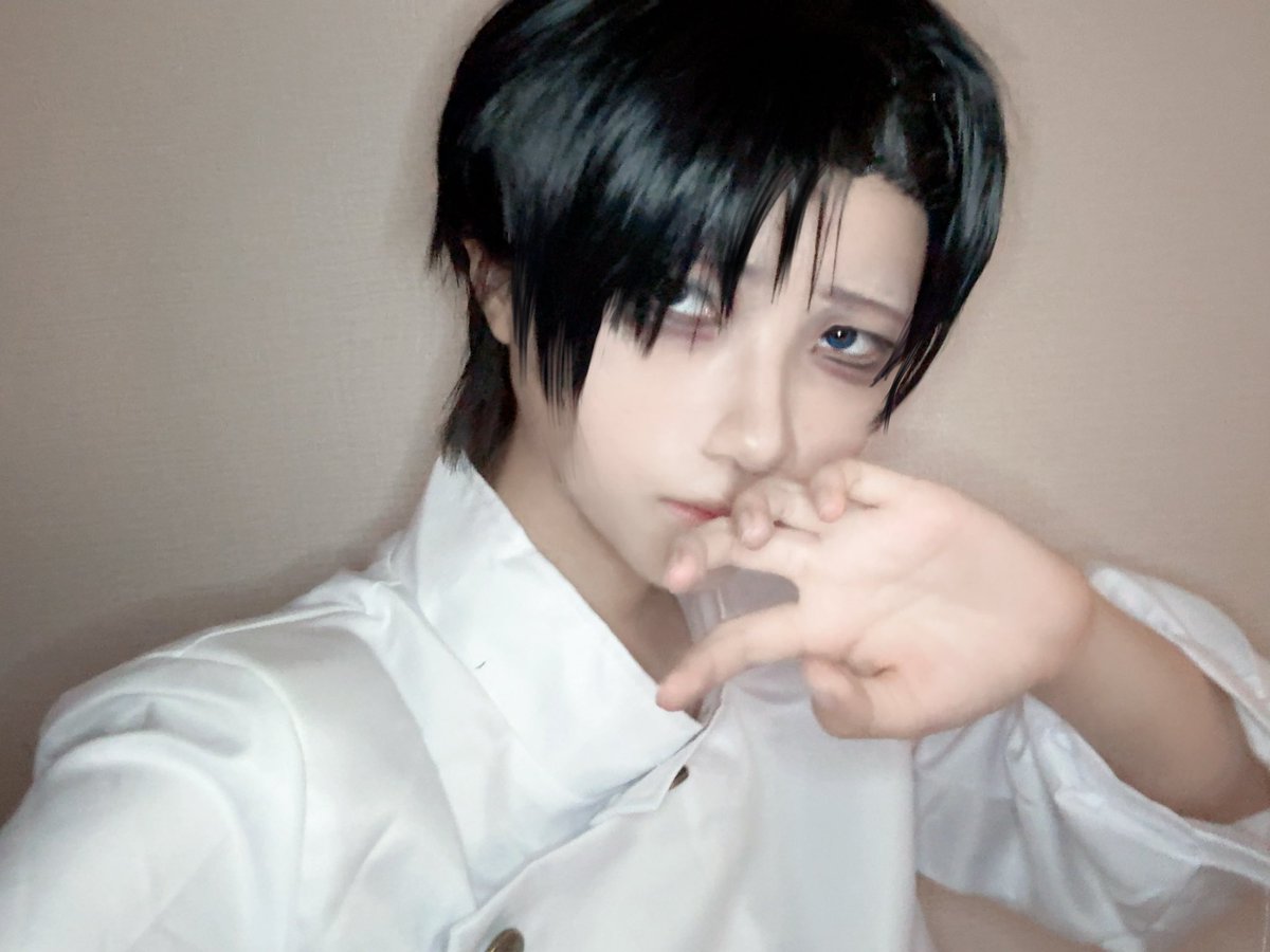 DSYWbMSrhi17221's tweet photo. 呪術 cosplay
.
やばい似合わない😭😭😭😭 https://t.co/CtXhanEaNA