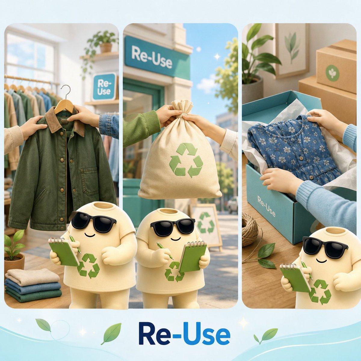 reuse_vet's tweet photo. The best circular actions leave no trace.

A jacket passed to a cousin. A bag dropped at a charity shop. A dress bought on Vinted.

All real. All invisible after the fact.

Re-Use is building the memory layer for actions like these. Not tracking people. Tracking impact. https://t.co/qagRAHpU4l