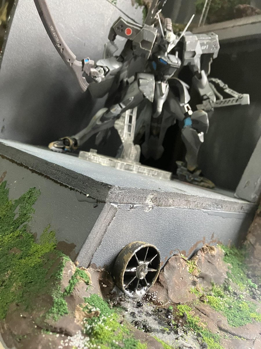 ARC_160's tweet photo. 山のジオラマ初めて作ったけど案外ぽくなった！ https://t.co/eHaai7GVMd