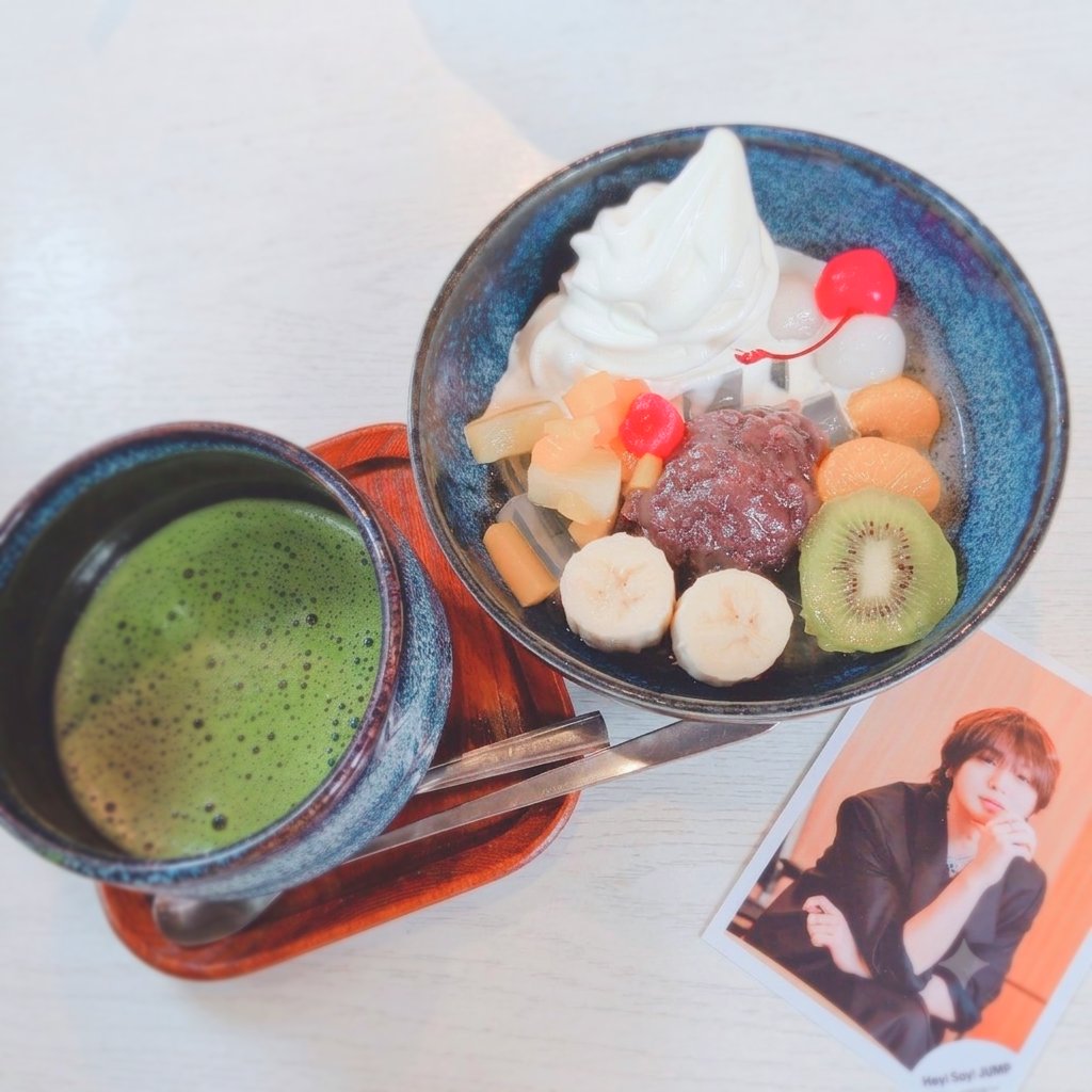yrh0622's tweet photo. 週末祇󠄀園祭りに行くプラン決めをしに1人和カフェへゆっくりとした時間大事🍵🍡 https://t.co/KMNyzGGz3J