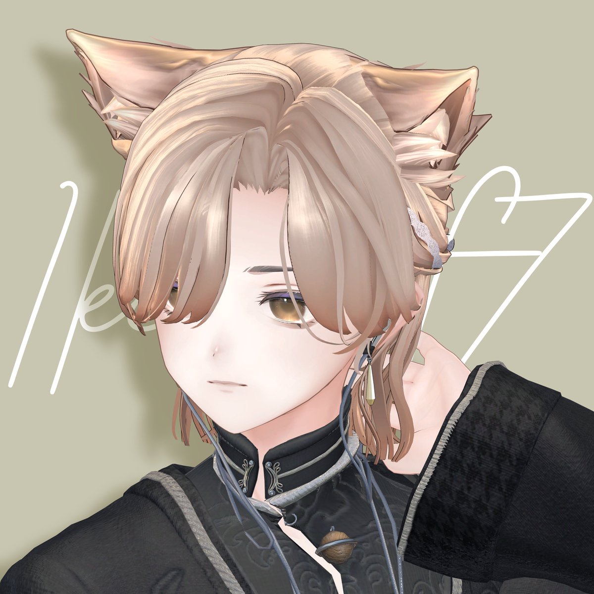 KcnVmF7's tweet photo. 【くるりんぱハーフアップヘア】アルエ対応

対応アバター9人目は、こちらも初対応のアルエくんです。
全部で11アバター対応1200円
7月18日発売予定です。
プレゼント企画も予定しておりますのでお楽しみに！ https://t.co/Jc6EDcmjEX