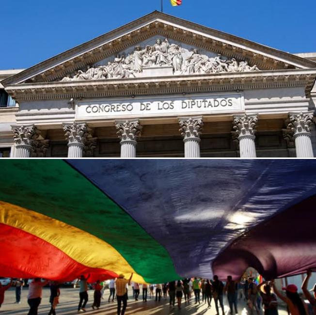 EdorodP's tweet photo. España prohíbe las fraudulentas terapias que prometen "curar la homosexualidad".

La iniciativa aprobada en el Congreso de los Diputados, castiga hasta con 2 años de prisión a quienes las practiquen, y la pena es mayor cuando se usa contra menores de edad. Hilo. https://t.co/wIdxEFv7WO