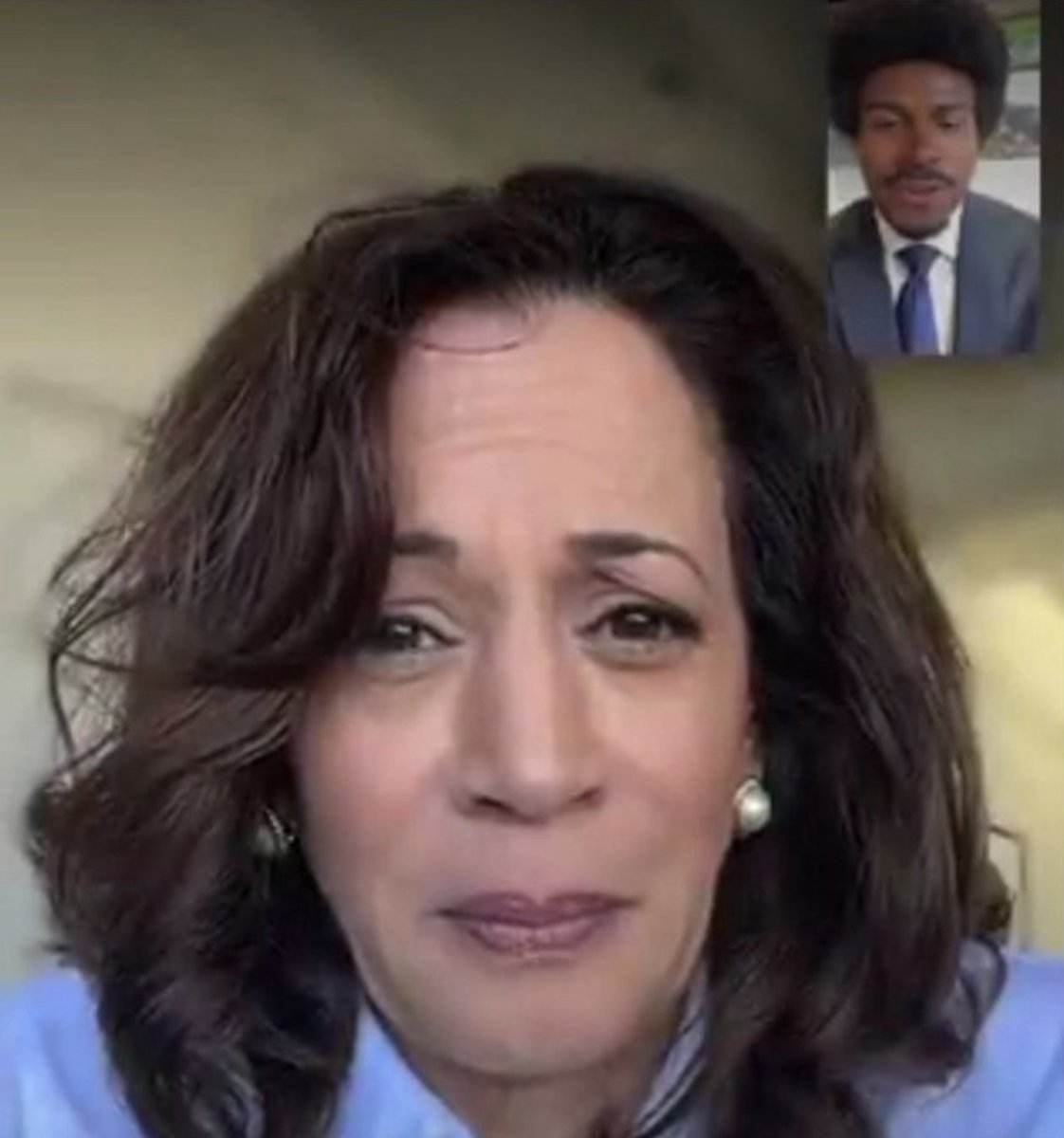 AntiLeftMemes's tweet photo. Describe Kamala Harris using 2 words or less https://t.co/MpU1rz7bAR