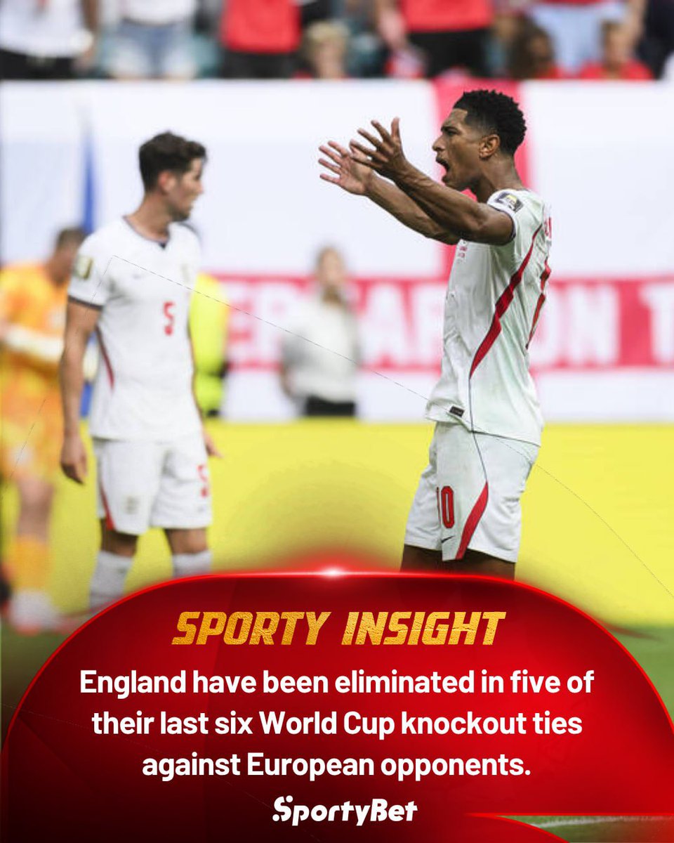 CharlieNW7's tweet photo. England knows this stage. Europe knows how to stop them. Does that trend continue?

#کشمیر_کا_نشان_تیر_کا_نشان #WorldCupSpares #Fıfaworldcup https://t.co/umCgplvqoQ