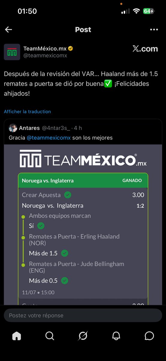 jmbu_28's tweet photo. @PersonalP95321 @Triunfobet1 ¿Me vas a decir que Haaland hizo uno solo??? No seas malo. Aprendan de casas de apuestas serias @teammexicomx @Triunfobet1 @PersonalP95321 https://t.co/0oSpwh0Q3c