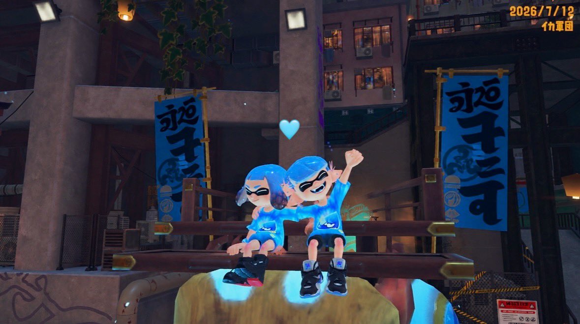 n32469833's tweet photo. 🦑🫟🩵

#デュオで頑張ったみたいになってる
#肩組みペアがいっちゃん可愛い
#スピード命
#色可愛くて天才
#10倍100倍以外は
#自由にやらせてくれるの助かる https://t.co/PtJhIjkYw9