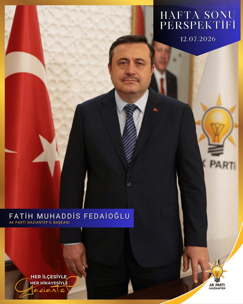AKPartiG_Antep's tweet photo. Yeni yazımızda; dünyada yeniden şekillenen güç dengelerinden Türkiye’nin yükselen diplomatik etkisine, Cumhurbaşkanımız Sayın Recep Tayyip Erdoğan’ın liderliğinde ortaya konulan güçlü iradeden Gaziantep’imizin üretim ve kalkınma yolculuğuna uzanan geniş bir perspektifi ele aldık.

Küresel siyasetin hızla değiştiği bir dönemde Türkiye’nin belirleyici rolünü ve bu güçlü yürüyüşte üreten şehirlerimizin taşıdığı sorumluluğu değerlendirdik.

 Gaziantep’imizin sanayisi, ihracatı ve geleceğine yön veren yatırımlarıyla Türkiye Yüzyılı hedeflerine sunduğu katkıyı satırlarımıza taşıdık.

Hafta Sonu Perspektifi yazımızı sizlerle paylaşıyor, keyifli okumalar ve hayırlı pazarlar diliyoruz. 🖋️🇹🇷

@RTErdogan 
@abuyukgumus 
@fmfedaioglu 
@Akparti
