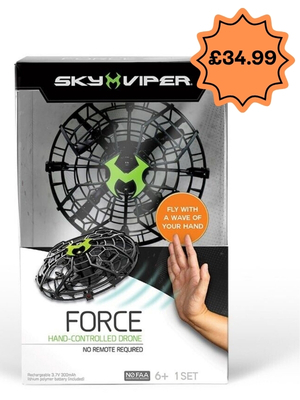 WickedUncle's tweet photo. 🛸 Forget joysticks - you're in control! Guide this awesome Hand Controlled Drone with nothing but a wave of your hand. It's like having superpowers... and it's ridiculously fun! 🙌✨ Click to shop: https://t.co/NhR8E3kZJA
#drone #funandunusual #giftsforkids #wickeduncle https://t.co/xCE8S9QZKg
