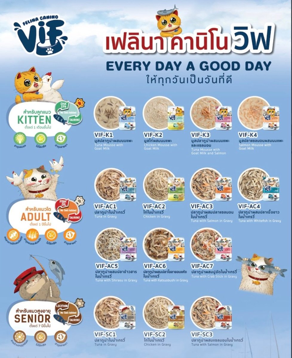 Ppigkypocky's tweet photo. อาหารเปียก Vif  รับทั้งของหมาแมว
1 กล่อง 12 ซอง 110฿
แมวเลีย 25 ซอง 110฿
❌️ ไม่ได้ token 📦ค่าส่ง 30 

#VIFxYWZSPetExpo
#ตลาดนัดหมูยอ  #ช็อปช่วยติ่ง https://t.co/9nCh9qcXrY