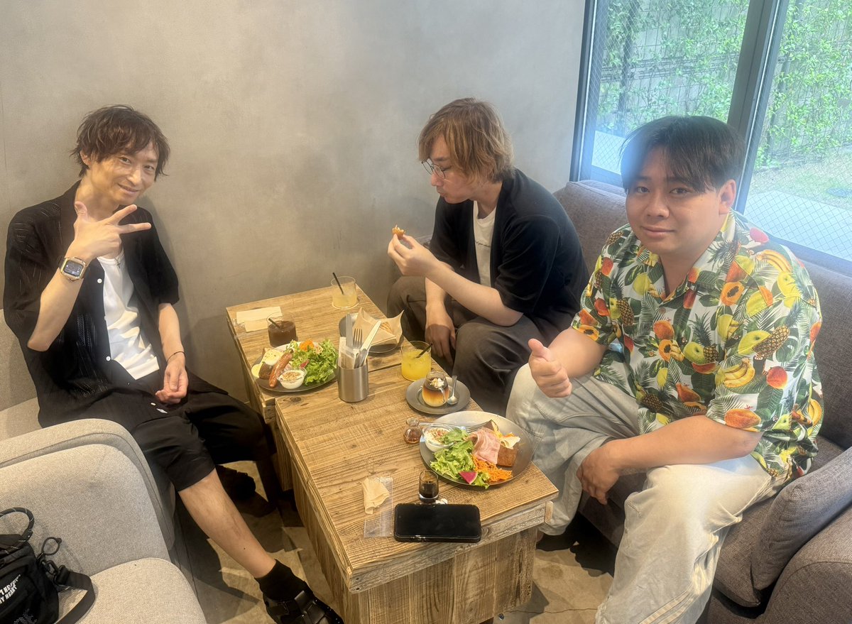 AJStyles_CLASH's tweet photo. 男たちの休日🥗
#Jstyle https://t.co/BO501RtSOq