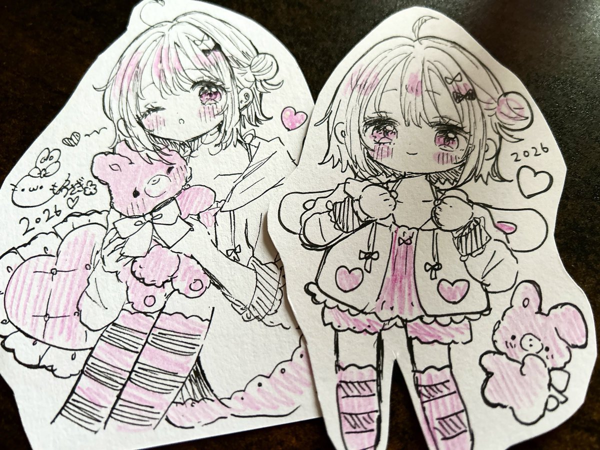 Post by 🐰ももうさぎ🐰💗水彩とコピック💗 on X: ゆるふわ女の子♡