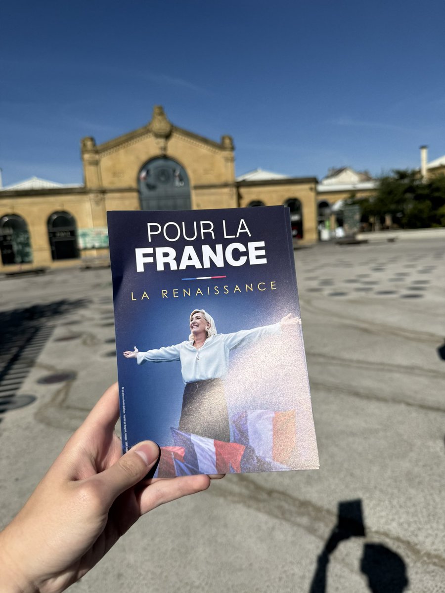 HilsRobin's tweet photo. Pour la France, la Renaissance à Nancy ! 🇫🇷 https://t.co/e0339CFisy