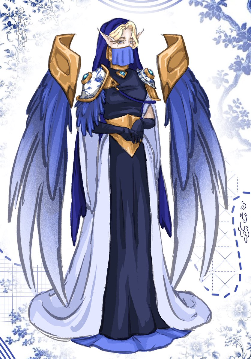 violetsapphire2's tweet photo. Porcelain elf what could be better? #art #OCㅤㅤ #elf https://t.co/1l7Ld4ujRt