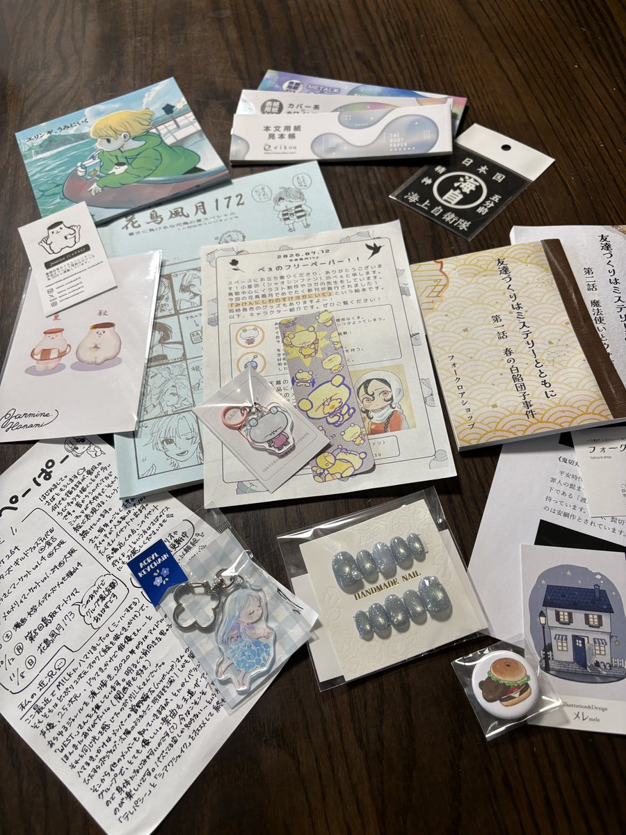 koushikun0712's tweet photo. 楽しかった〜
物作りしてる人たち大好き！
#kachou
@mksaba128 
@mignon__nailtip 
@beedayoo 
@space_cowboy815 
@folklore_shop9 
@mele_nid https://t.co/m2RGLHU7l3