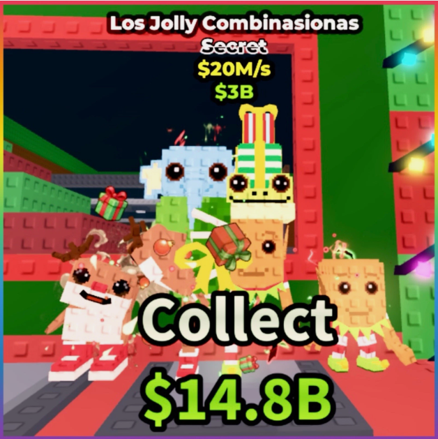 cornflakeYTT's tweet photo. Los Jolly Combinasionas / ULTRA RARE ✅ Steal a Brainrot🔥ROBLOX selling for $18.99 DM ME IF INTERESTED https://t.co/5cIhBMKNJv