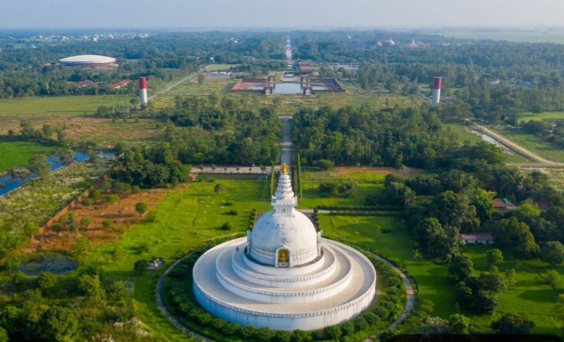 Uupadhyay_umesh's tweet photo. Where the sacred silence of Buddha’s Mahaparinirvana meets the vibrant energy of a world-class future - Kushinagar is not just rising, it’s glowing with purpose!  

Timeless heritage + bold.             opportunity = pure magic. 

      The ancient stupas, the serene reclining Buddha, the golden spires, and the sweeping green landscapes ready for global pilgrims… this is spiritual tourism at its most powerful and inspiring. 
   Here’s a stunning visual journey through this emerging global destination.
      From the quiet power of history to the exciting promise of tomorrow , Kushinagar is writing one of the most beautiful chapters in India’s tourism story!  Truly proud of this transformation. Which view or moment speaks to your soul the most?  Let’s keep celebrating and sharing this incredible journey!   #Kushinagar #WhereHeritageMeetsTheFuture #SpiritualTourism #TransformingUP #IncredibleIndia