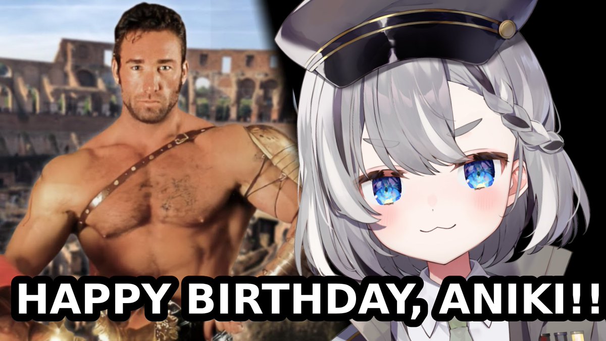 YoroYoyoVirtual's tweet photo. 9 AM PT/12 PM ET

A short stream celebrating the birthday of Billy Herrington, aka Aniki, star of Gachimuchi Pants Wrestling!

Aniki has always inspired me to be kind and work hard to get healthy!

ASS WE CAN!! https://t.co/nxpo7gsITs