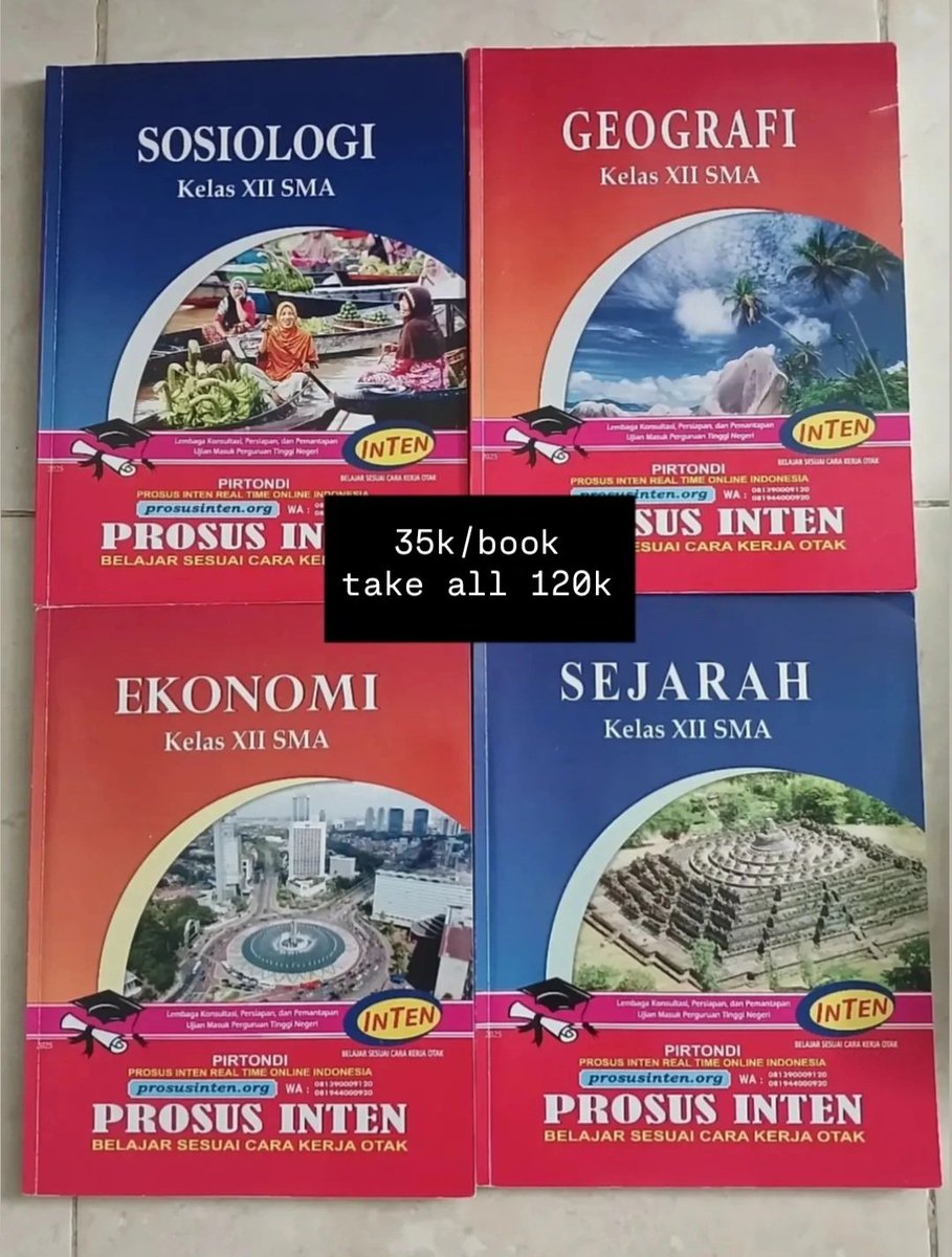 17796WOO's tweet photo. wts buku inten 2026!!
boleh negoo, kl minat langsung dm!
📍dom jogja
#zonauang #inten #buten #preloved https://t.co/a8O09jdqHv