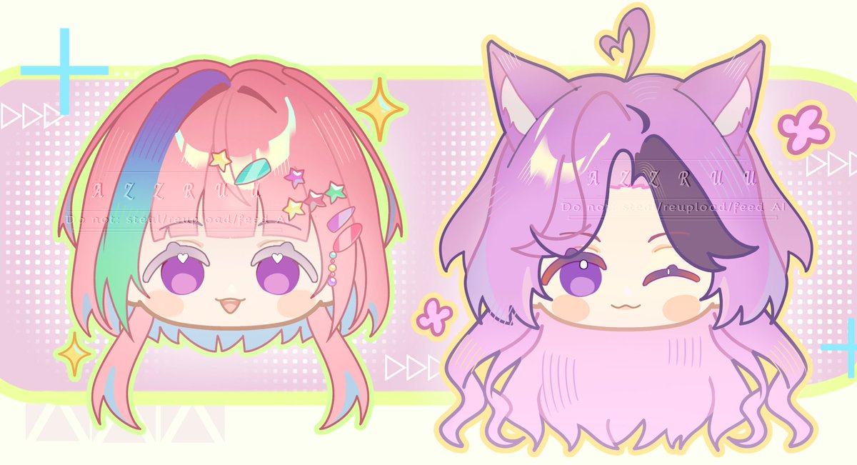 Azzruu_art's tweet photo. Commission art, thanks for buying~✨💖💕
#commissionart #digitalart #vgencommopen #vtuber #undertree #digitaldrawing #beautifulgirls https://t.co/96TKWnBH0h