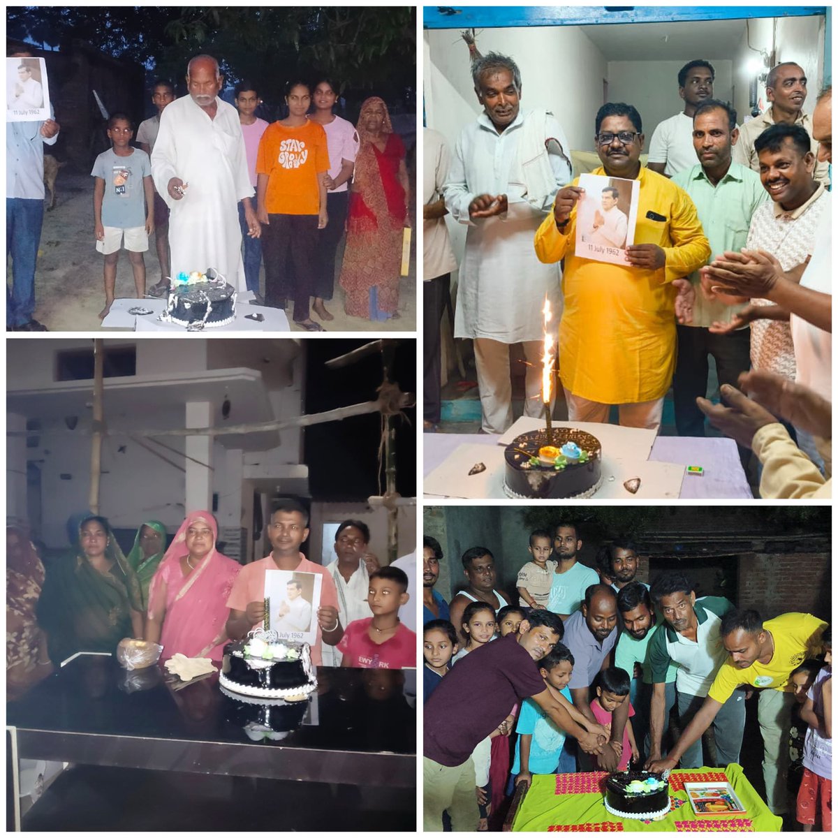 aksharmaBharat's tweet photo. कल का दिन हमारे लिए एक स्वर्णिम स्मृति बन गया…

विभिन्न जनपदों में आप सभी द्वारा वृक्षारोपण, पुस्तक व भोजन वितरण और पूजन व भजन-कीर्तन के साथ ही अनेकों जनसेवा के कार्य कर हज़ारों जगह पर मेरा जन्मदिन मनाया गया।

सोशल मीडिया, पत्र एवं कॉल के माध्यम से भी आप सबके शुभकामना संदेश प्राप्त हुए।

पुनः आप सभी का आभार !

@narendramodi @myogiadityanath @NitinNabin @AmitShah @idharampalsingh