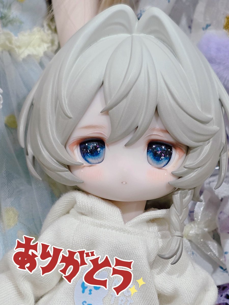 karu_pas's tweet photo. このたび、ぽこさんメイクの可愛らしいボニバニちゃんフェイスをお迎えさせていただきました…！ぽこさん宅の子とも撮らせていただき幸せ…かわいすぎる…💞
このたびはご縁いただきありがとうございました！🐼🙌
#ぽこっ子 https://t.co/HzwWvjfBkj