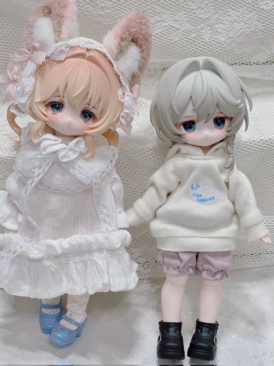 karu_pas's tweet photo. このたび、ぽこさんメイクの可愛らしいボニバニちゃんフェイスをお迎えさせていただきました…！ぽこさん宅の子とも撮らせていただき幸せ…かわいすぎる…💞
このたびはご縁いただきありがとうございました！🐼🙌
#ぽこっ子 https://t.co/HzwWvjfBkj