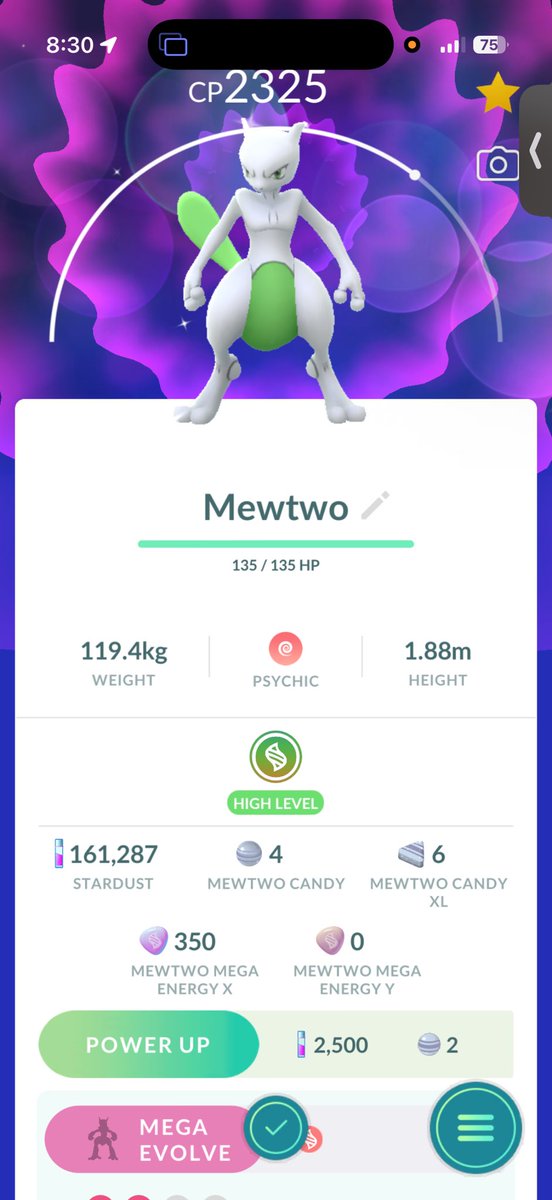 mosthatednessa's tweet photo. Slhundo and a shiny mewtwo in back to back days…. 🤤 #pokemongo https://t.co/yIFcyVplkW