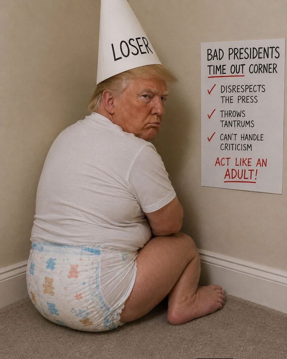 RowcroftDeborah's tweet photo. @GuntherEagleman Trumps such a child! https://t.co/P1M7SnyTW2