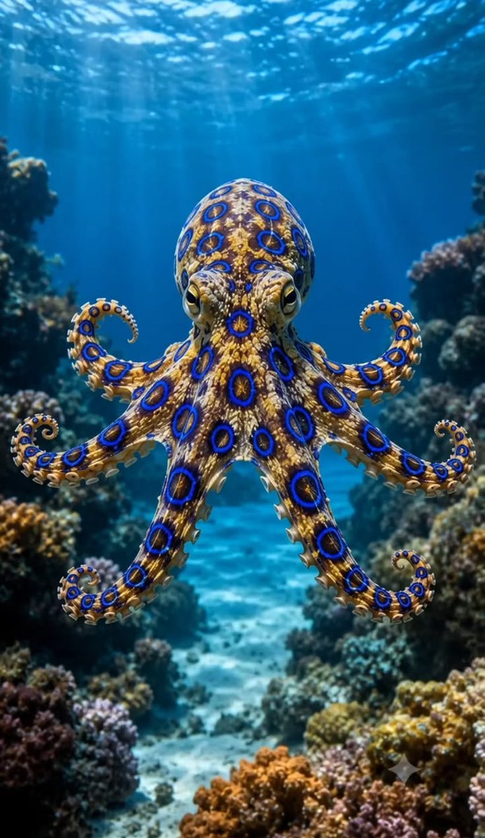 AnjumAnjum85753's tweet photo. 🐙 Did you know?
An octopus has 9 brains! 🤯
It has one central brain and a mini brain in each of its 8 arms, allowing them to move and explore independently.
Did you know this before? 👀
#AmazingFacts #DidYouKnow #Octopus #OceanLife #SeaCreatures #Facts https://t.co/OoZT7JmQgH