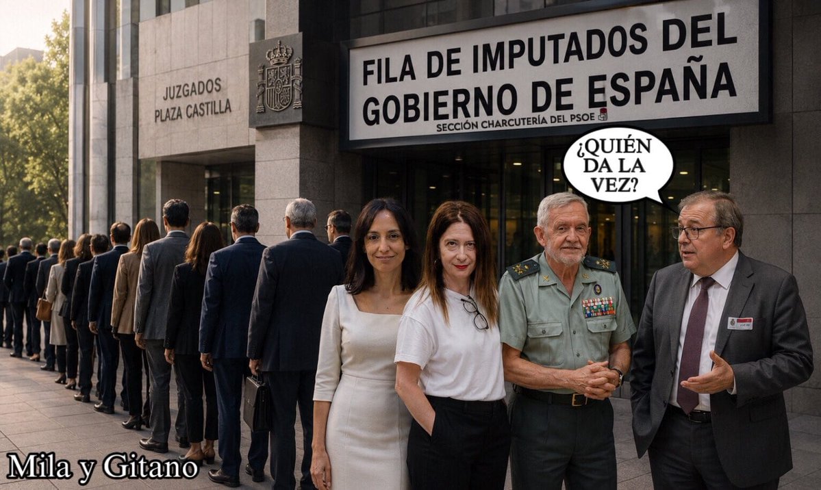 lapaseata's tweet photo. ¡MUY BUENOS DÍAS!

La Pintura de los días por @Mulagros7  Mila Soyyo y @SuperTanete  El Gitano: Hoy, "Los imputados del gobierno"

https://t.co/OrHsKDw9dA

Desde vuestra revista digital #LaPaseata  os deseamos que tengáis un bonito día. Aunque este espacio está cargado de humor, desde aquí queremos expresar nuestras más sinceras condolencias a las familias de los afectados en el incendio de Los Gallardos, Almería. Un entrañable abrazo a todos.

¡Feliz domingo!