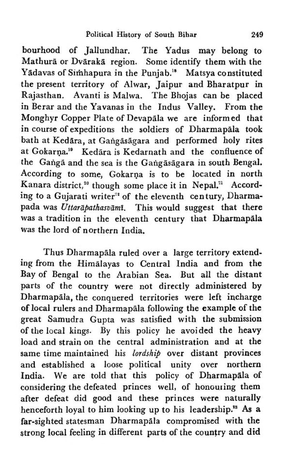 ShahaVenom's tweet photo. Comprehensive History of Bihar vol I also speaks of Dharma vassalizing Sindh.
Ending this here. https://t.co/YWvPcNYuuW