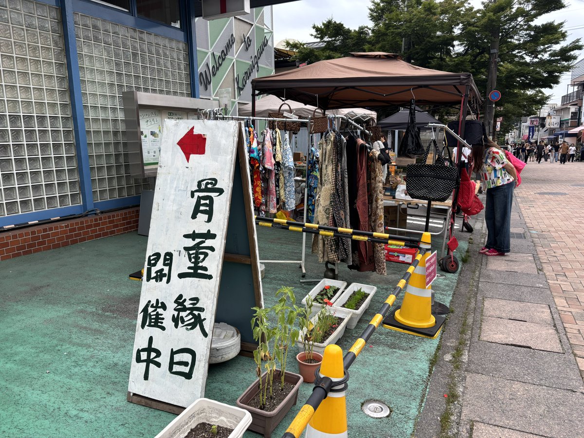 軽井沢に来て何をしているかというと、骨董古道具屋古本ばかり見ている