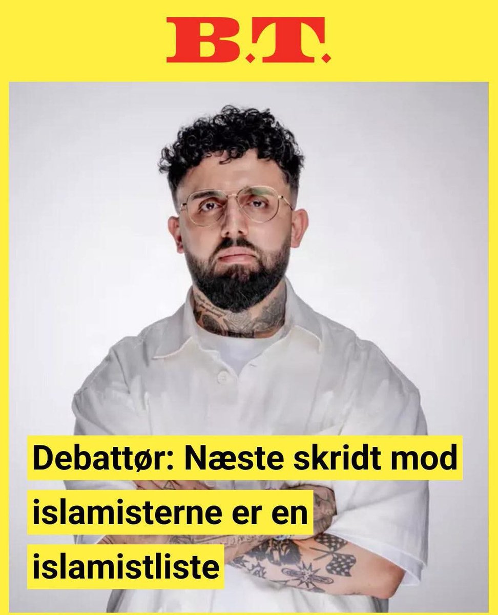 Nutpen9's tweet photo. Hvorfor benytter medierne en islamisk kriminel bandemedlem som debattør!

Har i overvejet om han sender skjulte beskeder til islamisterne!

@Mikkel_Bjorn
@JoachimBOlsen

Forbyd islam og luk moskeerne. https://t.co/zXCYVC4lm3