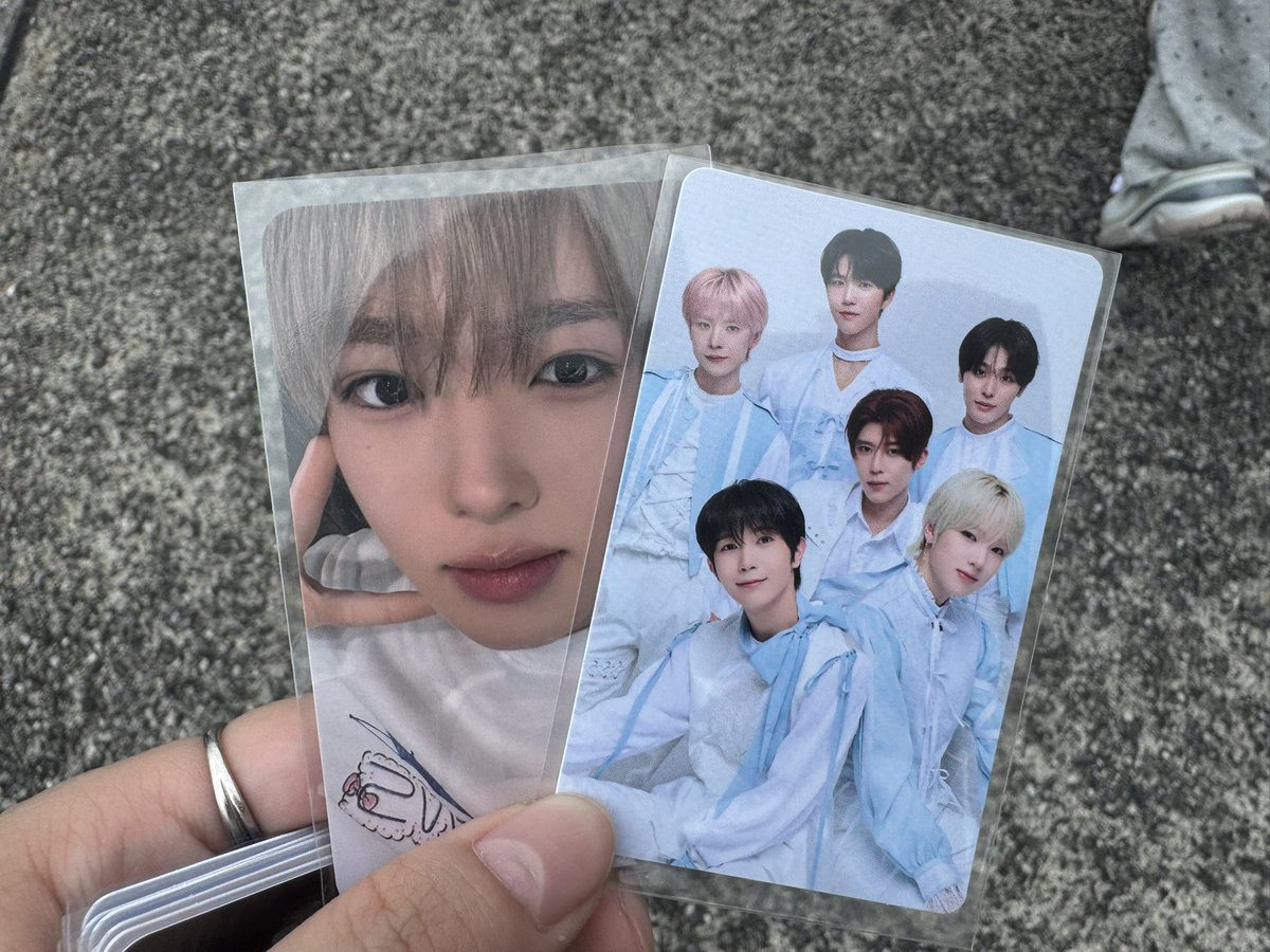 enu_ooo's tweet photo. nct wish 交換

譲　シオン　ジェヒ　リョウ　サクヤ

求　リク(過去トレカ○)

現地にいます🙂 https://t.co/UjUNjXS6AM