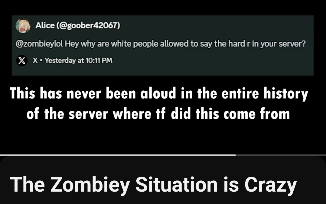 sravillae's tweet photo. Why are we putting minors with unblurred user tags in your video, zombiey? https://t.co/MQGYjOOxE5