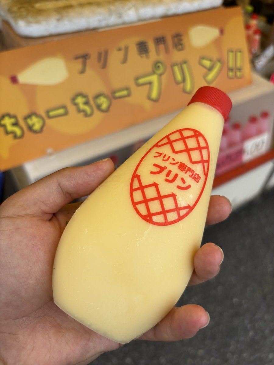 AtelierGaryou92's tweet photo. 祭りの屋台でマヨネーズの容器に入ったプリンが売ってた。吸うと半分凍ってて 幸せの味がした。 https://t.co/PsAP3jJ7vv
