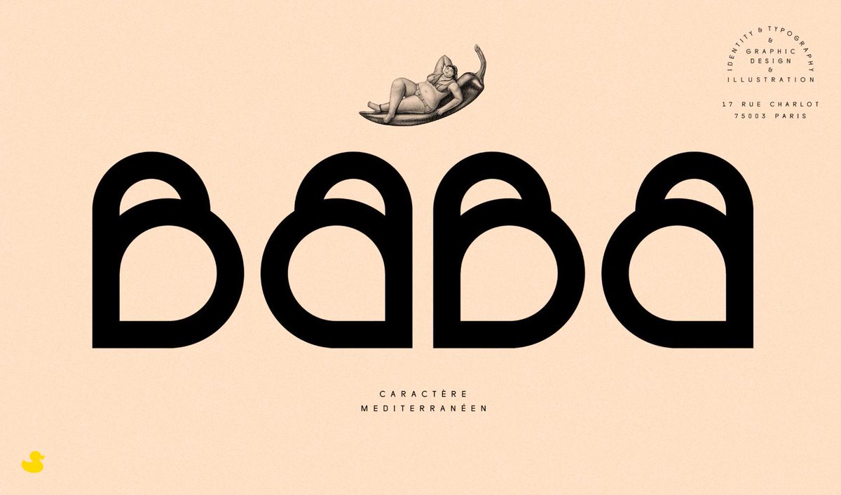 logodesawards's tweet photo. Violaine & Jeremy - Baba
.
#logo #logodesignawards #lda #logodesign #logotype #logodesigns #logodesigner #logotype #logodesigns #logoinspirations #graphicdesigner #logomark #vector #logobrand #logonew #logoplace #typography #typo #typedesign #branding #brandidentity https://t.co/Bqp7609zpp