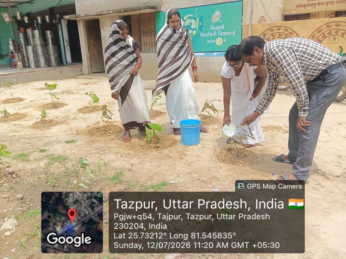 Healthdept91387's tweet photo. एक पेड़ मां के नाम.... https://t.co/7AOjFvy5sK