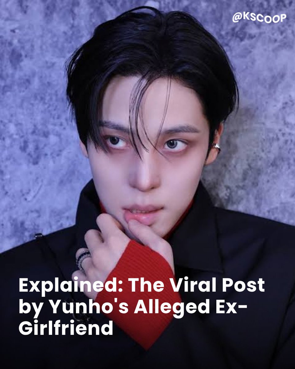 KScoop_'s tweet photo. An alleged old Naver blog post linked to ATEEZ's Yunho's rumored ex-girlfriend is drawing attention after reports of their breakup.

• The post has surpassed 3 million views.
• The writer described a difficult hospital stay and shared emotional reflections on a past relationship.
• She also alleged she faced years of online harassment after dating rumors spread.
⚠️ The post's authenticity and the allegations have not been independently verified, and Yunho and his agency have not commented.

#ATEEZ #YUNHO