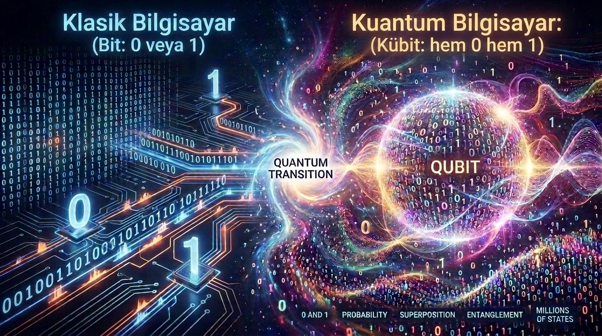 hakantanar's tweet photo. #KuantumÇağı: Silikonun Tıkanışı, Yeni Bir Dünyanın Eşiği
#Yapayzekâ ile klasik bilgisayar sistemi tıkanıyor. Artık #bitler istediğimiz cevapları vermiyor, #kübitler sayesinde doğayla kendi dilinde konuşmaya başlıyoruz.
https://t.co/9VaXSsq7LO
#KuantumBilgisayar  #popülerbilim https://t.co/SeICJxbdaU
