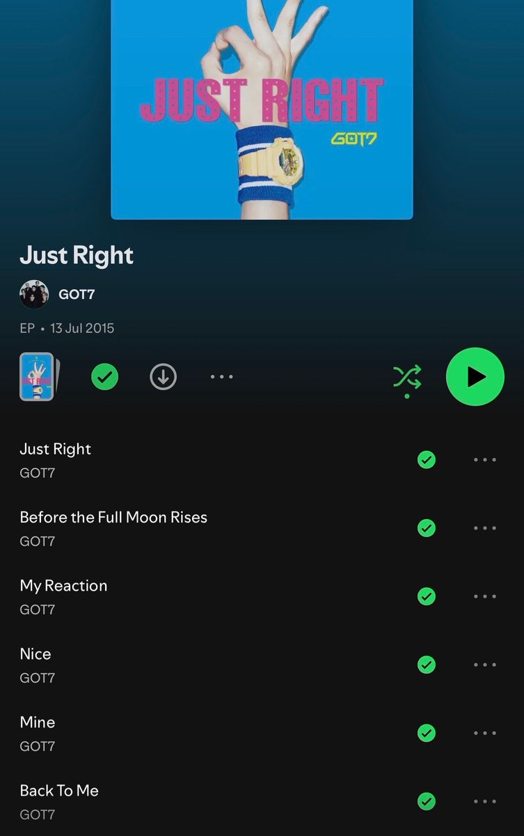 What's your favorite song from GOT7's 3rd mini album 