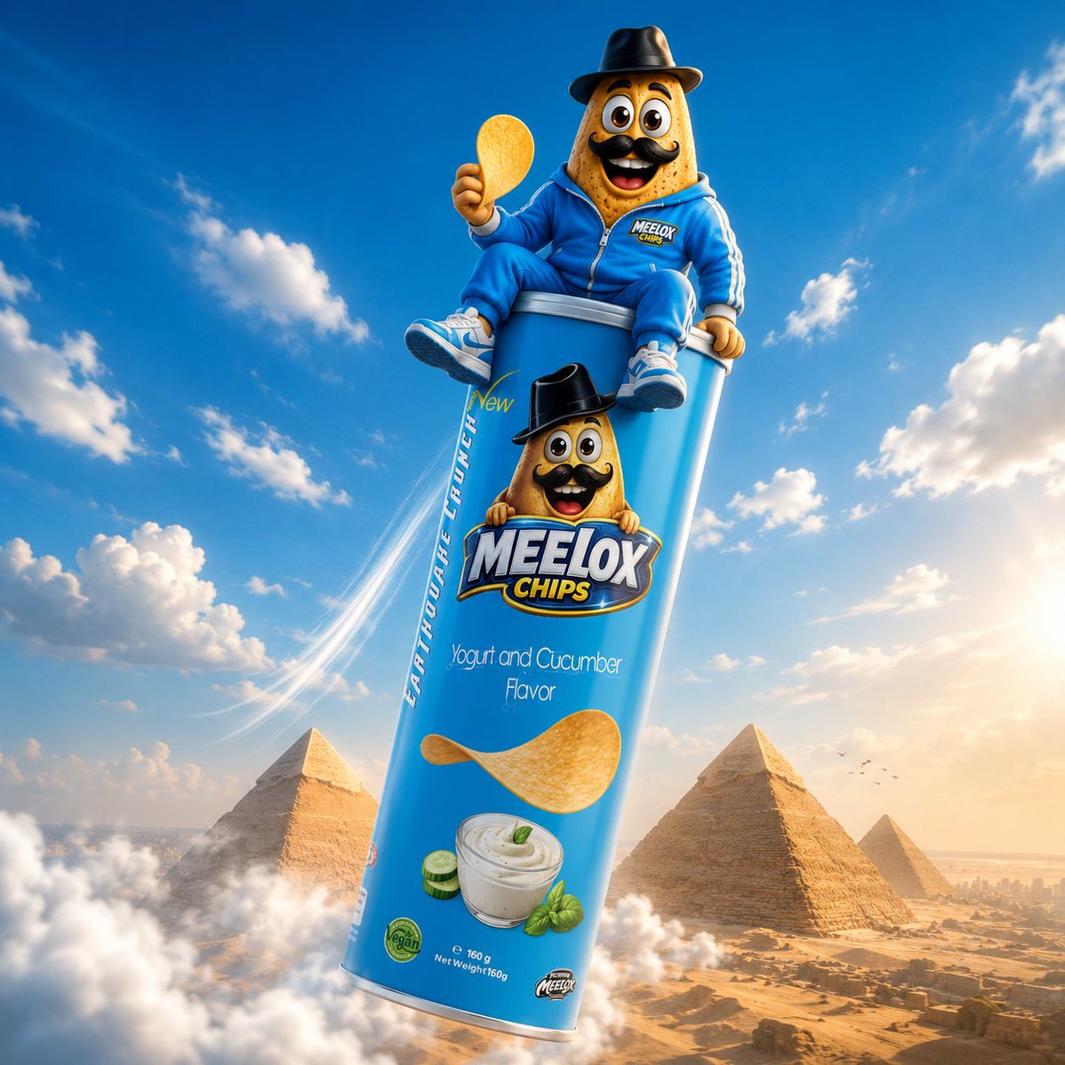 MeeloxChips's tweet photo. 📷📷 مصر بتبدع... والعالم يشهد! 📷📷
عندما يكون الانتماء مصريًا... تكون الجودة عالمية.
نقدم لكم MEELOX CHIPS... منتج مصري 100% صُنع بفخر داخل مصر وفق أعلى المواصفات العالمية ليمنحك تجربة مذاق استثنائية تليق بالأبطال. https://t.co/3ENRnCIBsd