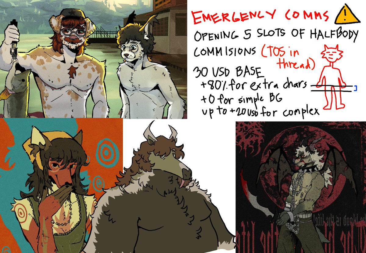 vin🩸comm slots: 3/5 tweet media