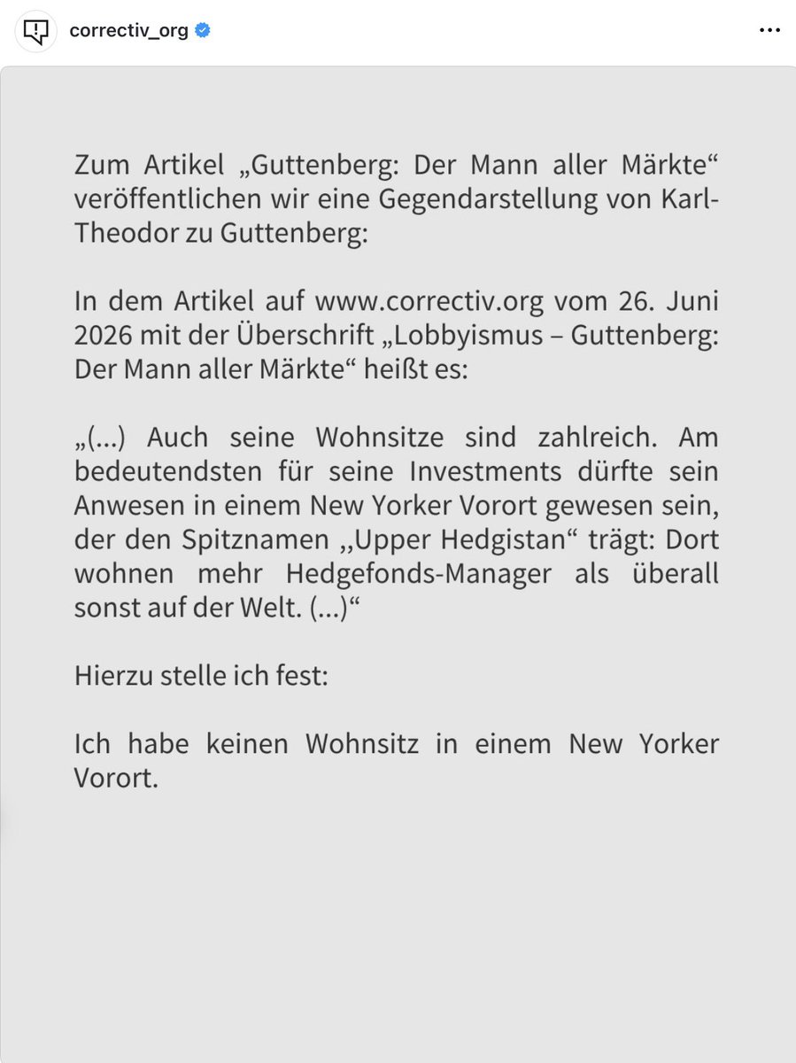 Initiative_TD's tweet photo. Die Faktenchecker von @correctiv_org habenˋs mal wieder nicht so mit den Fakten. KTG hat Gegendarstellungen zu sieben (!) Falschbehauptungen der linken Journaktivistin @AnnikaJoeres durchgesetzt. @zeitonline durfte ähnliche Erfahrungen auch schon mit ihr machen. 1/2 https://t.co/y0bYBQ0I5M