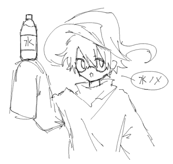 ox_s2z's tweet photo. みんなはあたしみたいに窓閉め切ってハンディファンだけのクソ暑い部屋で絵描くくなよ水のめ！！涼しい場所で絵を描け！！ https://t.co/UfzmDhJ81u
