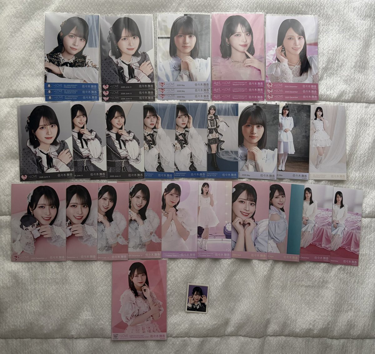 ncha__7's tweet photo. ＝LOVE ≠ME ≒JOY イコラブ ノイミー ニアジョイ 生写真 フォトカード グッズ トレ 交換 ラッフル

譲：佐々木舞香、髙松瞳、瀧脇笙古

求：買取、野口衣織、蟹沢萌子、冨田菜々風、藤沢莉子
(代理：髙松瞳、鈴木瞳美、山田杏佳)

郵送 https://t.co/rvhphScvHl