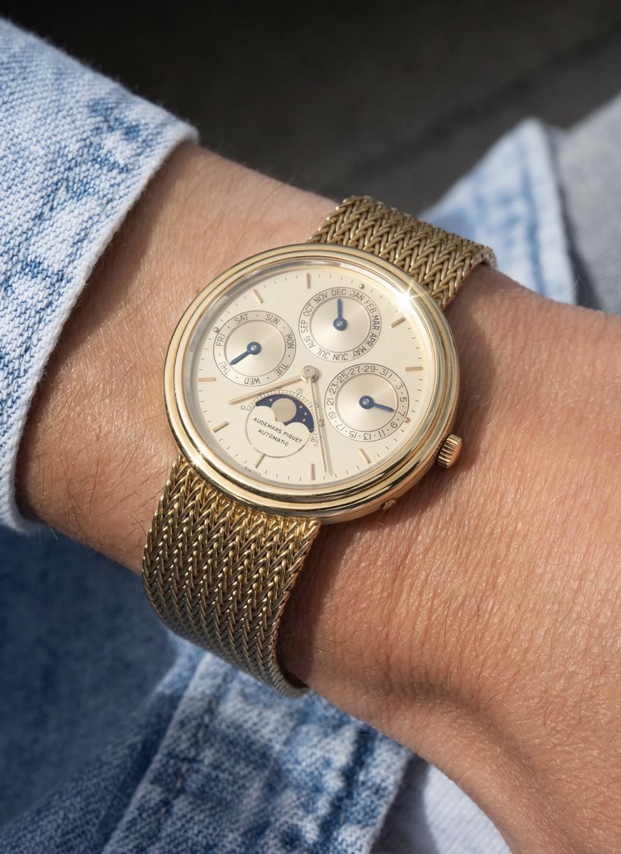 Luxe_net's tweet photo. Audemars Piguet Perpetual Calendar, 5549. ◾️

Par Watch Brothers London. https://t.co/pk6L7N6vdg