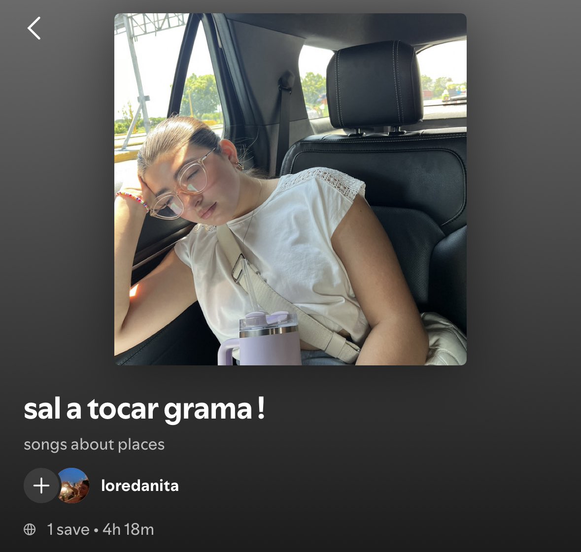 lorecapozzis's tweet photo. mi actividad favorita es hacer playlists https://t.co/O1Ov4Dhi1m