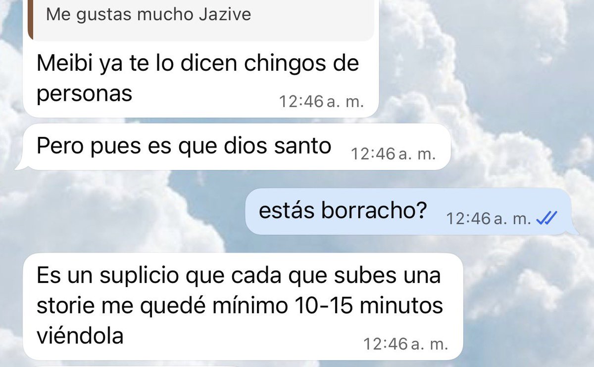 jazivelo's tweet photo. es que me derriten el corazón cuando me dicen cosas tan lindas https://t.co/FU8BIFwePC